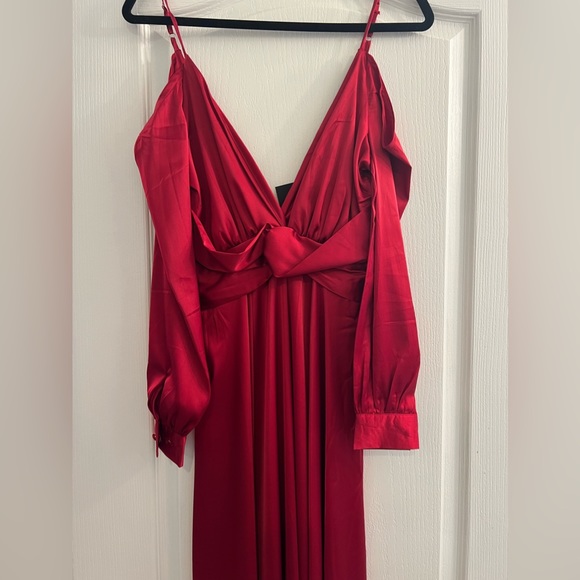 Red Fashionova Dress size small - Picture 3 of 3